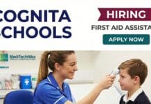 First Aid Job Opportunity at CHIREC International School in Hyderabad | Apply Now First Aid Job at Cognita Schools Careers in Hyderabad | Apply Now