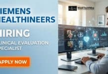 Clinical Evaluation Specialist Job – Remote Role at Siemens Healthineers | Apply Now Clinical Job Opening: Remote Medical Role at Siemens Healthineers | Apply Now