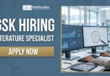 Exciting Medical Job Opportunity as Literature Specialist at GSK Bangalore | Apply Now Medical Job at GSK in Bangalore | Apply Now