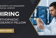 Advance Your Career with an Orthopaedic Research Fellow Opportunity at the University of Mississippi Medical Center Orthopaedic Job at the University of Mississippi Medical Center | Apply