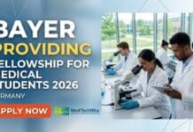 Fellowship for Medical Students 2026 at Bayer of Upto 1,075,000 Rs in Germany- Apply Now Fellowship for Medical Students 2026 at Bayer in Germany - Apply