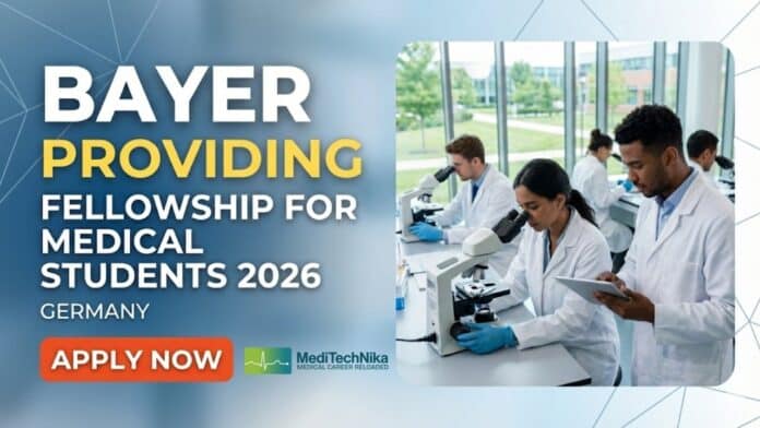 Fellowship for Medical Students 2026 at Bayer in Germany - Apply
