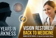 Rare Eye Procedure in Chennai Restores Vision of Mumbai Doctor After 10 Years of Blindness Rare Eye Procedure Restores Vision After 10 Years