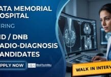 Fellowship for Medical Students with Rs. 1,33,623/- Stipend | MD & DNB Candidates Attend the Walk-In-Interview Fellowship for Medical Students - Tata Memorial Hospital Recruitment