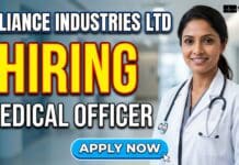 Medical Officer Job in Emergency Care Centre – Reliance Industries Limited – MBBS Apply Online Apply for Medical Officer job at Reliance Industries Limited, Navi Mumbai. Explore MBBS jobs in emergency care with 3–6 years experience.