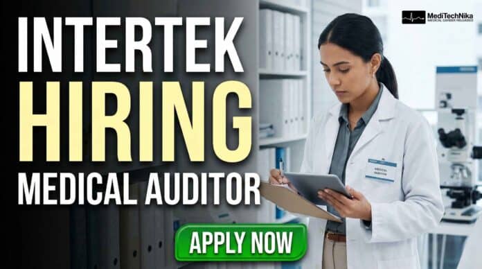 Apply for the Medical Auditor Job at Intertek in Bangalore, Chennai, and Hyderabad. Explore Intertek jobs and medicine jobs in medical device auditing with ISO 13485 and MDR expertise.