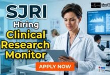Clinical Research Monitor Role at St. John’s Research Institute – MBBS & BDS Apply Online Apply for a clinical research job at St. John's Research Institute, Bangalore. Clinical Research Monitor vacancy under TIPS-3 PHRI Study.
