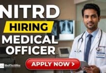 NITRD Hiring MBBS for Medical Officer Role & Get Paid Rs. 72,000 pm Pay Apply for Medical Officer job at National Institute of Tuberculosis and Respiratory Diseases, New Delhi. Walk-in interview for MBBS jobs in Delhi with Rs. 72,000 salary.