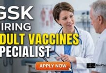 Medicine Job at GSK: Adult Vaccines Specialist Role in Chennai – Apply Now Explore a medicine job at GSK as an Adult Vaccines Specialist in Chennai. Apply now for top medical jobs in Chennai and grow your career with GSK careers.