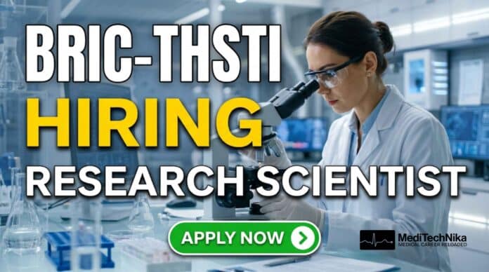 Explore MBBS job openings at THSTI for Research Scientist roles. Apply for THSTI careers in clinical research today.