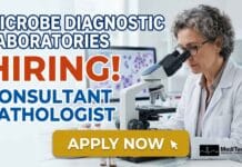 Pathologist Job: Apply for a High-Paying Consultant Role at Microbe Diagnostic Laboratories Explore a high-paying pathologist job at Microbe Diagnostic Laboratories in Gurugram. Apply now for MD pathology job opportunities with competitive salary.