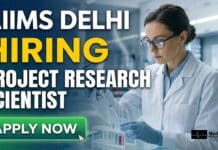 MBBS Job Opportunity at AIIMS Delhi – Apply for a Research Scientist Role in Neonatology MBBS job at AIIMS Delhi for Project Research Scientist-III (Medical). Apply now for research scientist job in neonatology with top aiims careers opportunity.