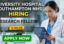 Medical Research Fellow Opportunity for MBBS Candidates in Hepatology | NHS UK Careers Apply for a medical research fellow hepatology job at University Hospital Southampton NHS. Explore NHS jobs in the UK with research and clinical training opportunities.