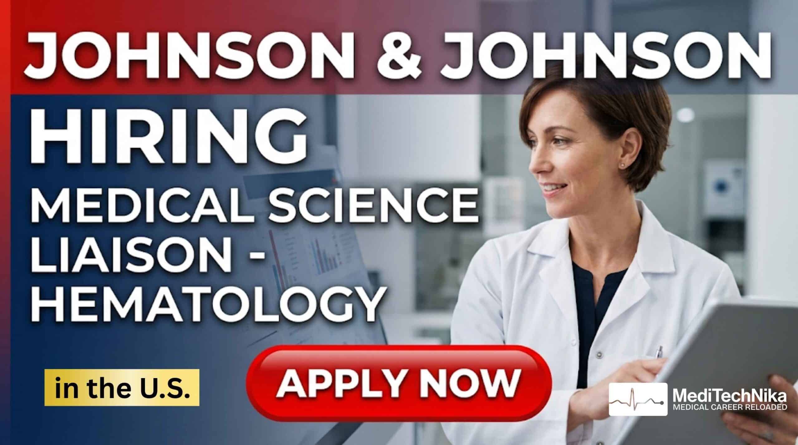 Medical Science Liaison Job at Johnson & Johnson | Apply Now Medical Science Liaison job at Johnson & Johnson careers. Apply for this MD job in Hematology, Western Michigan with top salary and benefits.