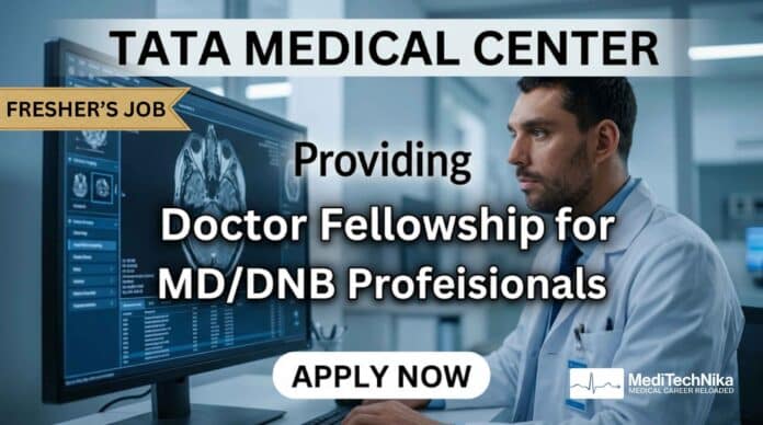 Apply for doctor fellowship at Tata Medical Center Kolkata. Explore oncopathology training, eligibility, responsibilities, and career growth in medical jobs in Kolkata.