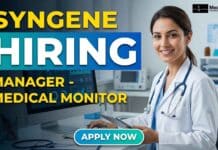 Medical Monitor Job at Syngene: High-Impact Career in Clinical Research for MBBS/MD Pharmacology Professionals Explore a medical monitor job at Syngene in Bengaluru. Ideal for MBBS and MD Pharmacology professionals seeking careers in clinical research and patient safety.