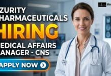 Medical Affairs Job at Azurity Pharmaceuticals for MD/DO Professionals – Apply for a CNS Manager Role in Hyderabad Explore a medical affairs job at Azurity Pharmaceuticals as CNS Manager in Hyderabad. Apply now for MD/DO pharma roles in Medical Affairs.