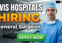 General Surgeon Job for MBBS Professionals at Avis Hospitals | Apply for a High-Paying Surgeon Job and Earn Up to ₹24 LPA Apply for a general surgeon job at Avis Hospitals. Earn ₹18–24 LPA. Explore MBBS jobs with top healthcare providers in India.