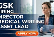Medical Writing Job at GSK for Medicine Professionals: You can Lead Oncology Asset Strategy Globally! Explore a medical writing job at GSK as Director Medical Writing Asset Lead in Oncology. Lead global submissions and advance your career in medical jobs in Bangalore.