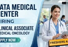 Medical Oncology Job Opportunity: Clinical Associate Role at Tata Medical Center for Freshers – Apply Now Medical Oncology Job | Clinical Associate Role at Tata Medical Center for Freshers