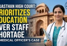 Medical Officer’s Case: Rajasthan High Court Prioritizes Education Over Staff Shortage In a major medical officer's case, Rajasthan HC orders immediate relief for a doctor to pursue higher studies, rejecting administrative delays.
