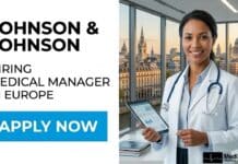 Medical Doctor Job Opportunity at Johnson & Johnson | Apply for a Medical Manager Role in Europe Medical Doctor Job at Johnson & Johnson in Europe