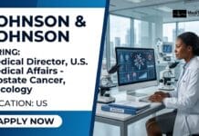 Medical Affairs Job Opportunity at Johnson & Johnson in the US – Medical Director Oncology Role for MD Candidates Medical Affairs Job: Medical Director - Oncology Role at Johnson & Johnson