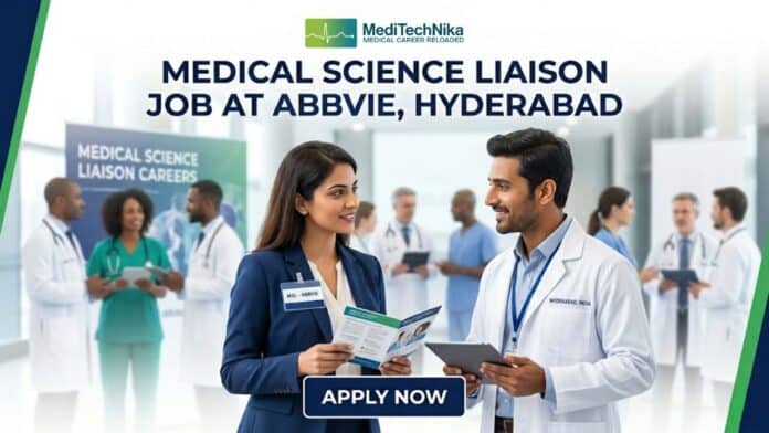 Medical Science Liaison Job at AbbVie in Hyderabad. Apply for the Medical Science Liaison Job at AbbVie Careers.