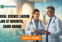 Novartis Hiring Medical Science Liaison in Saudi Arabia | Grab this Opportunity! Medical Science Liaison Job at Novartis in Saudi Arabia. Apply for this Non-Clinical Job at Novartis Careers in Saudi Arabia.