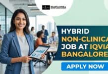 Hybrid Non-Clinical Job for MBBS Professionals | Apply at IQVIA, Bangalore! Hybrid Non-Clinical Job for MBBS Professionals at IQVIA in Bangalore. Apply for the Associate Medical Data Review Manager Role