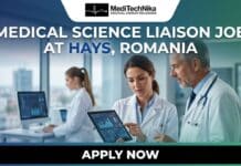 Medical Science Liaison Job at Hays, Romania | Exclusive for Neurology Doctors! Medical Science Liaison Job at Hays in Romania. Apply for the Medical Science Liaison – Neurology Position at Hays.