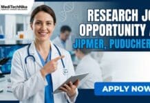 Exciting Public Health Research Job in Puducherry | JIPMER Recruitment 2026! Public Health Research Job at JIPMER in Puducherry. MBBS Graduates with Postgraduate Degree can apply for this JIMPER Recruitment.