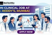Impactful Non-Clinical Job at Dr. Reddy’s Laboratories in Mumbai | Medical Professionals Apply Non-Clinical Job at Dr. Reddy's Laboratories in Mumbai. Apply for the Medical Advisor Job at Dr. Reddy's Laboratories.