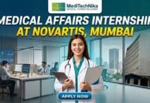 Exciting Medical Affairs Internship at Novartis, Mumbai | Grab this Opportunity! Medical Affairs Internship at Novartis in Mumbai. MD Candidates Apply for the Medical Affairs Internship at Novartis Careers in Mumbai.