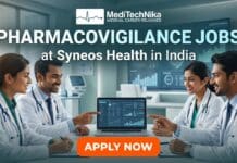 Dynamic Pharmacovigilance Job at Syneos Health in India | Medical Professionals Grab this Opportunity! Pharmacovigilance Job at Syneos Health in India. Apply for the Safety & PV Specialist Job at Syneos Health Careers.
