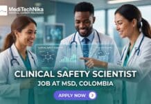 Exclusive Clinical Safety Scientist Job at MSD, Colombia | Medical Professionals Don’t Miss this Opportunity! Clinical Safety Scientist Job at MSD in Colombia. Medical Professionals Apply for the Scientist Job at MSD Careers.