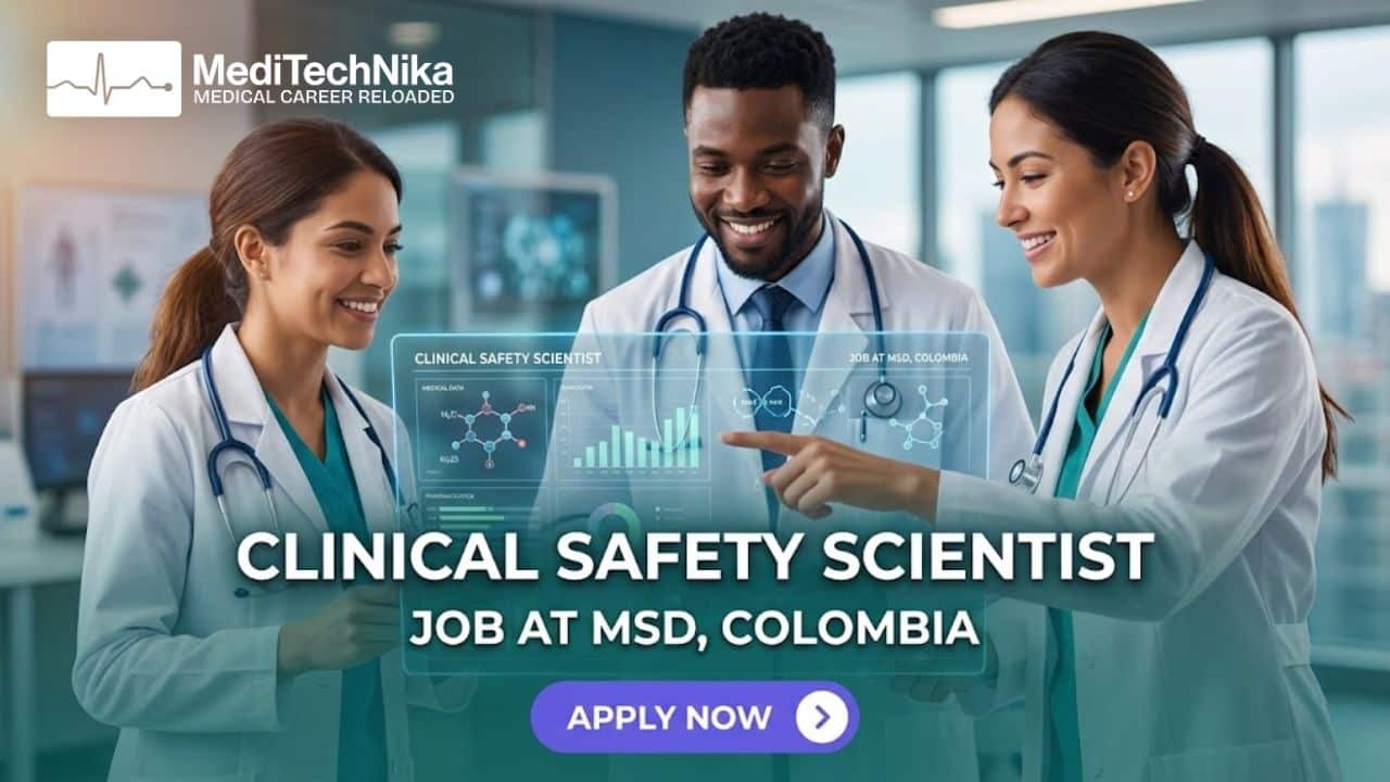 Exclusive Clinical Safety Scientist Job at MSD, Colombia | Medical Professionals Don't Miss this Opportunity! Clinical Safety Scientist Job at MSD in Colombia. Medical Professionals Apply for the Scientist Job at MSD Careers.