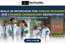 Walk-in Interview for Non-Academic Junior Resident Job in Chandigarh | PGIMER Recruitment! Walk-in Interview for Junior Residents in Chandigarh. MBBS Candidates Apply for the PGIMER Recruitment in Chandigarh.