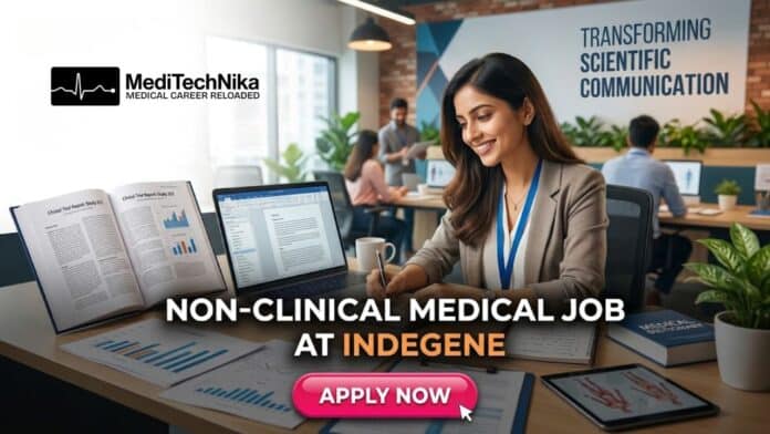 Non-Clinical Medical Job at Indegene. Medical Professionals Apply for the Scientific Writing Job Opportunity at Indegene Careers.