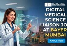 Digital Medical Science Liaison Job at Bayer, Mumbai | Medical Professionals Apply Now! Digital Medical Science Liaison Job at Bayer in Mumbai. Medical Professionals Apply for this job at Bayer Careers.