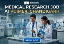 Medical Research Job at PGIMER, Chandigarh | MD Professionals Don’t Miss this Opportunity! Medical Research Job at PGIMER in Chandigarh. MD in Pediatrics Apply for the PGIMER Recruitment in Chandigarh.