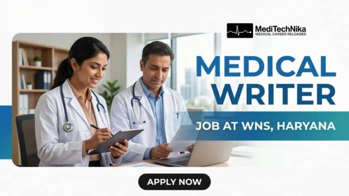 Entry-Level Medical Writer Job at WNS in Haryana. Medical Candidates Apply for the Medical Writing Job at WNS Careers.
