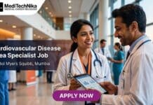 Cardiovascular Disease Area Specialist Job at Bristol Myers Squibb, Mumbai | MD Professionals Apply Now! Cardiovascular Disease Specialist Job at Bristol Myers Squibb in Mumbai. MD Professionals Apply for this Job.