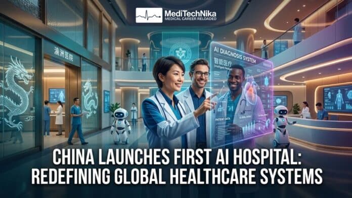 China's First AI Hospital is reshaping Global Healthcare with AI-driven diagnosis and treatment, backed by real data and policy support.