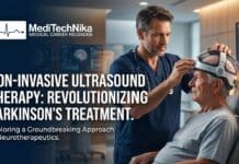 Goodbye Brain Surgery? Non-Invasive Ultrasound Therapy Could Revolutionize Parkinson’s Disease Treatment Non-invasive ultrasound therapy shows promise in Parkinson’s disease treatment, offering a potential alternative to brain surgery.