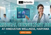 Openings for Medical Consultant Job at Hindustan Wellness, Haryana | Don’t Miss this Opportunity! Medical Consultant Job at Hindustan Wellness, Haryana. Apply for the Laboratory Operations & Clinical Coordination Role.