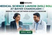 Bayer Hiring Medical Science Liaison in Chandigarh | Medical Professionals Apply Now! Medical Science Liaison Job at Bayer in Chandigarh. Medical Professionals Apply for this Job role at Bayer Careers.
