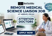 AbbVie Hiring Medical Science Liaison in Delhi | MBBS/MD Professionals Apply Now for this Remote Role! Remote Medical Science Liaison Job at AbbVie in Delhi. MBBS/MD Professionals Apply for this Job at AbbVie Careers.