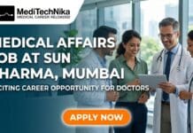 Openings for Medical Affairs Job at Sun Pharma, Mumbai | Medical Professionals Apply Now! Medical Affairs Job at Sun Pharma in Mumbai. Medical Professionals Apply for this Job at Sun Pharma Careers in Mumbai.