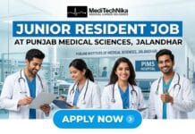 Latest Junior Resident Job at Punjab Medical Sciences, Jalandhar | MBBS Freshers Apply Now! Junior Resident Job at Punjab Medical Sciences in Jalandhar. MBBS Freshers Apply for this Job. Junior Resident Position in Punjab.